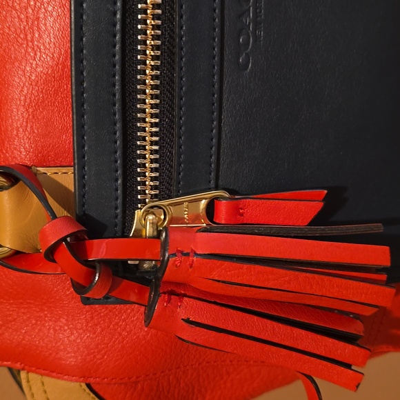 Coach Colorblock Leather Purses NWOT - Picture 4 of 13